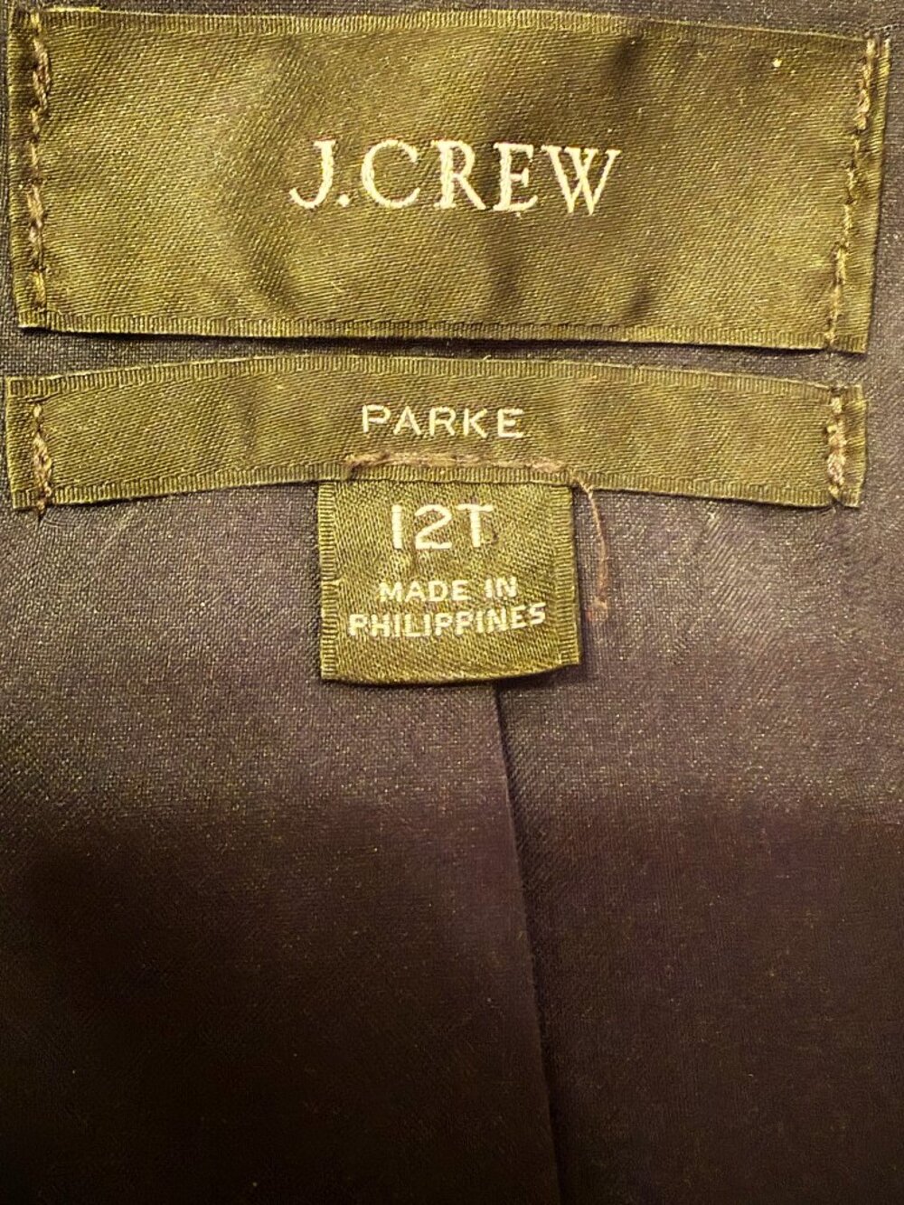 J.Crew Parke Light Chambray Blue Linen Shawl Collar Blazer Sz 12T - Picture 5 of 14